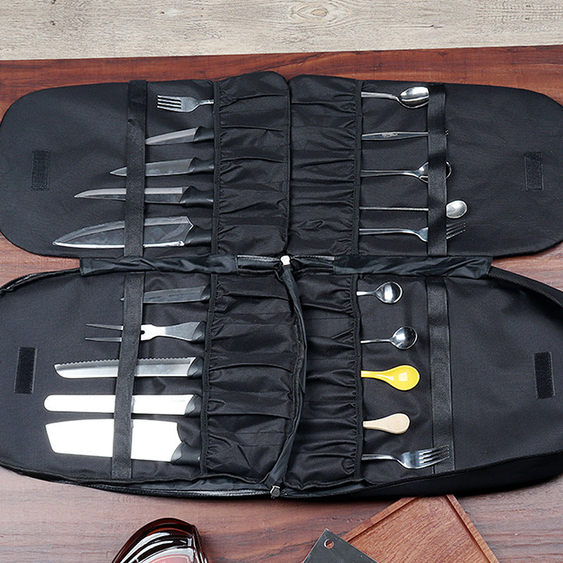 Picnic Bag Kitchen Knife Bag Camping Tableware Bag Outdoor Tableware Storage Bag