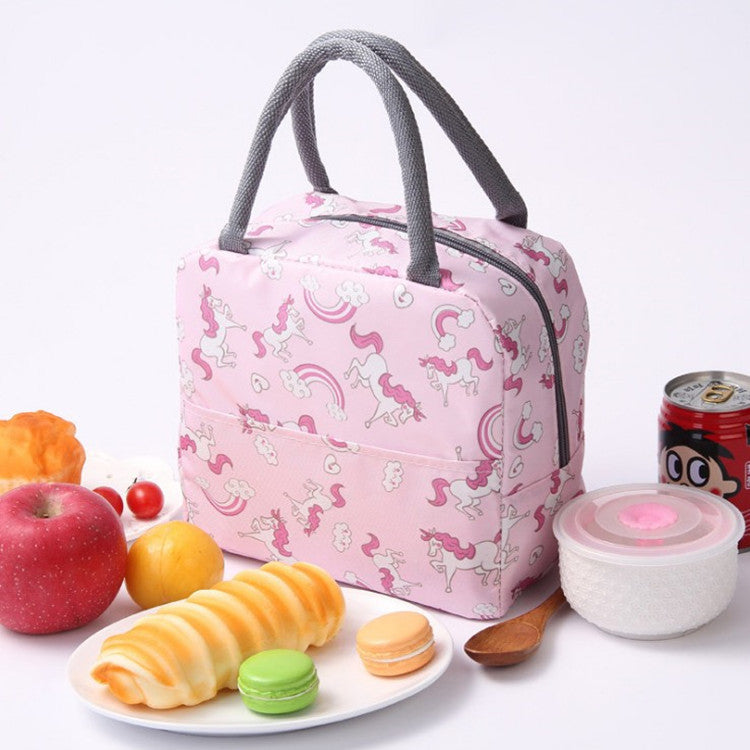 Portable Large Thermal Bag Household Practical Lunch Thermal Bag Large Capacity Portable Student Lunch Bag