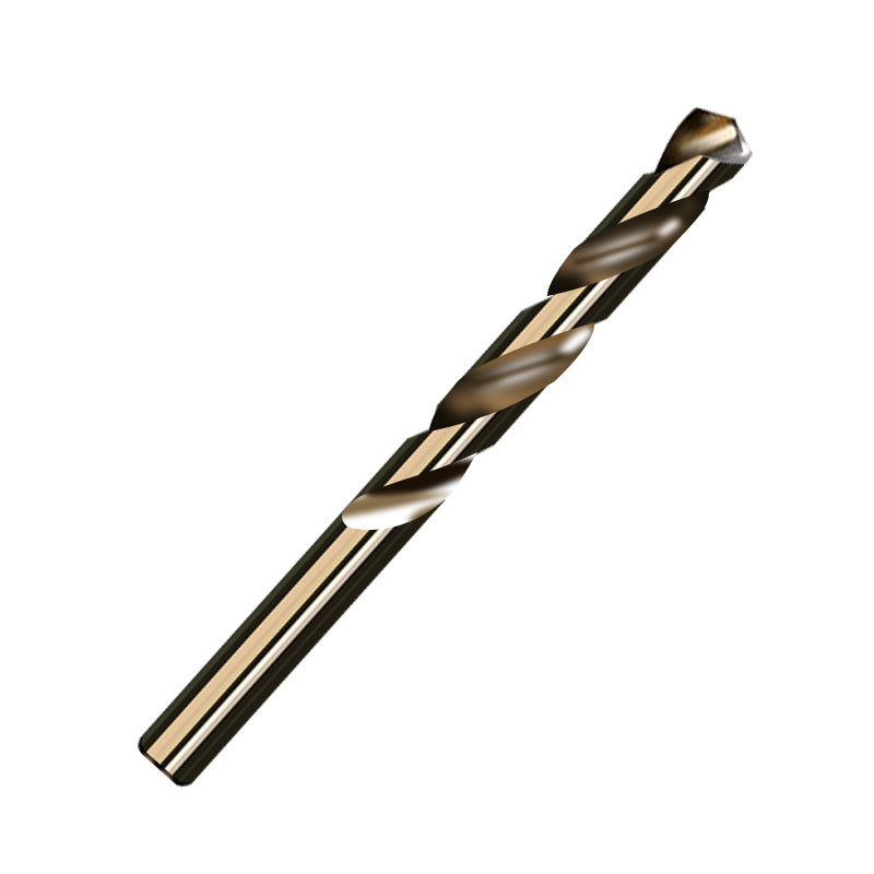 High-speed steel cobalt-containing straight handle twist drill bit metal iron plate wood drilling tool wholesale stainless steel hole drill bit