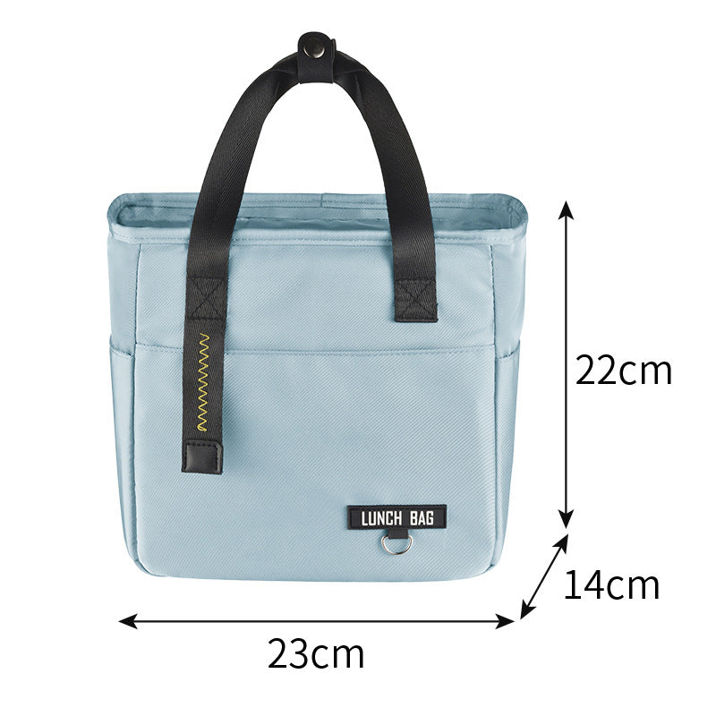 Large-Capacity Lunch Bag Office Workers And Students Insulated Lunch Box Bag High-Looking Waterproof Portable Lunch Bag