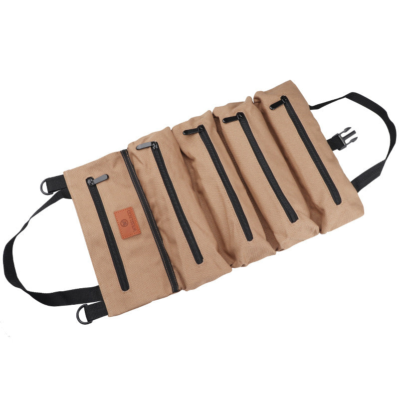 Tool Bag Canvas Car Repair Tool Bag Car Electrician Bag Cross-Border Thermal Mining Hardware Tool Bag