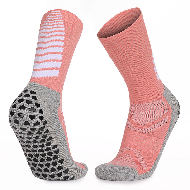 Adult Thickened Towel Football Socks Men's Non-Slip Wear-Resistant Mid-Calf Socks Sweat-Absorbent Breathable Sports Socks Batch