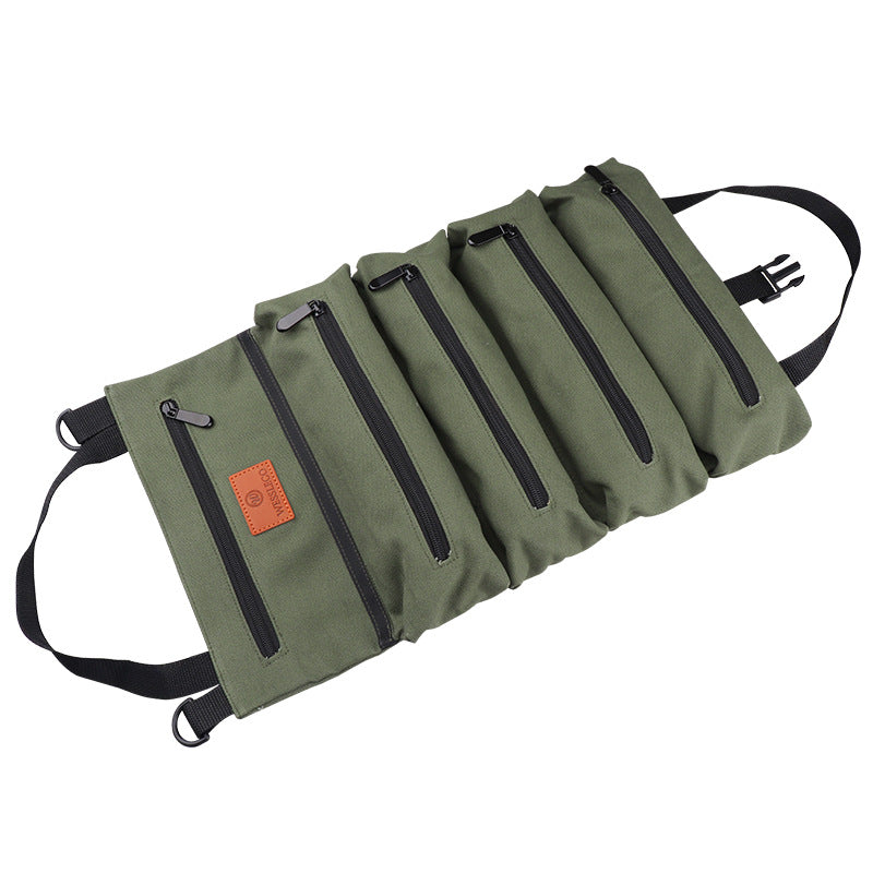 Tool Bag Canvas Car Repair Tool Bag Car Electrician Bag Cross-Border Thermal Mining Hardware Tool Bag