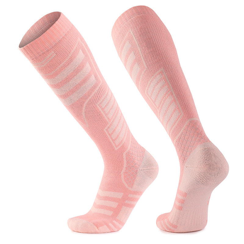 Autumn And Winter Thickened Thermal Socks Quick-Drying Merino Wool Socks Long Snow Socks Non-Slip Wear-Resistant Ski Socks