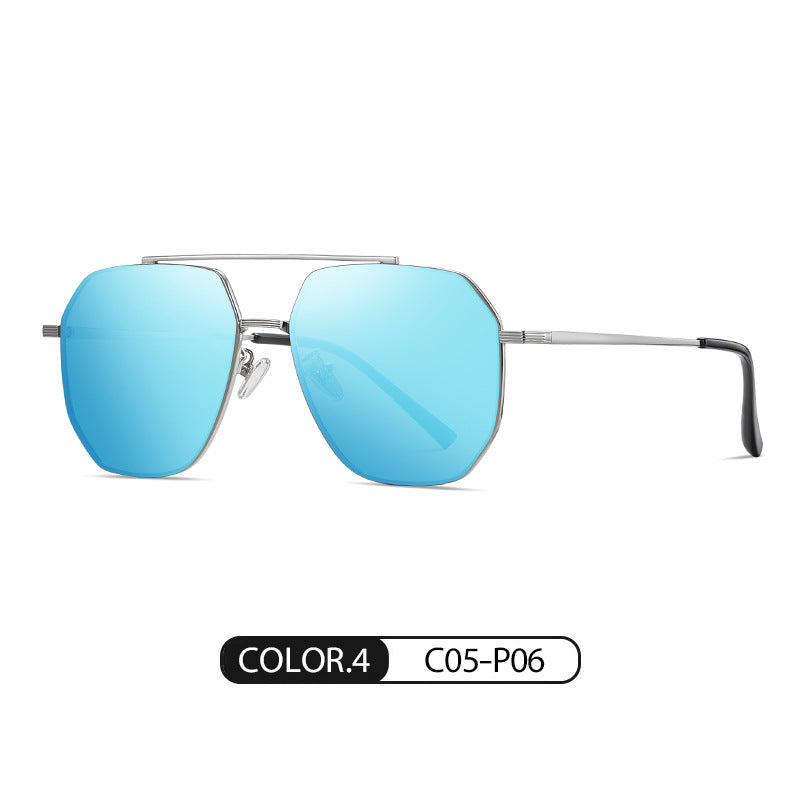 Lois Same Style Nylon Polarized Color-Changing Sunglasses Driving JS8536 Douyin Live Fashion Sunglasses