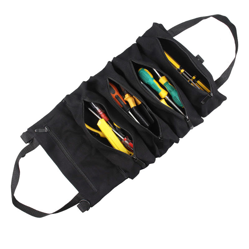 Tool Bag Canvas Car Repair Tool Bag Car Electrician Bag Cross-Border Thermal Mining Hardware Tool Bag