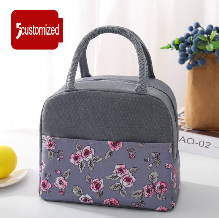 Portable Large Thermal Bag Household Practical Lunch Thermal Bag Large Capacity Portable Student Lunch Bag