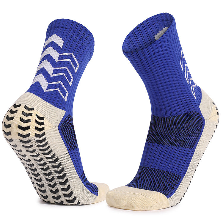 Adult Mid-Calf Anti-Slip Socks Thickened Terry Football Socks Shock-Absorbing Wear-Resistant Sports Socks Manufacturer Socks