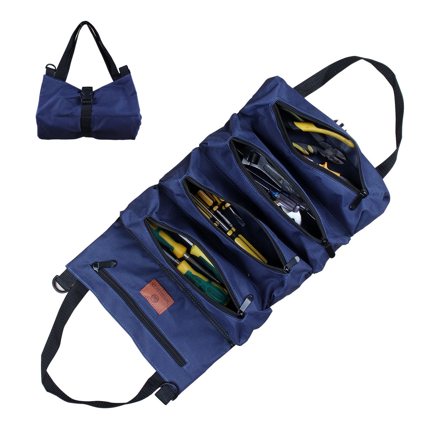 Tool Bag Canvas Car Repair Tool Bag Car Electrician Bag Cross-Border Thermal Mining Hardware Tool Bag