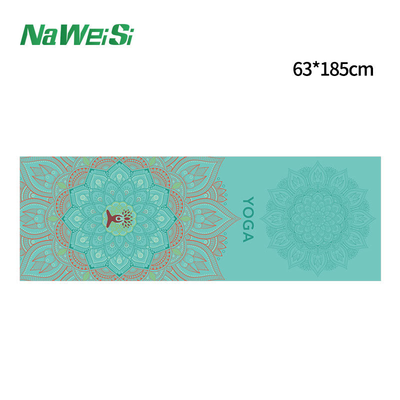 Yoga studio towel portable yoga towel non-slip environmentally friendly portable yoga towel digital printed yoga towel