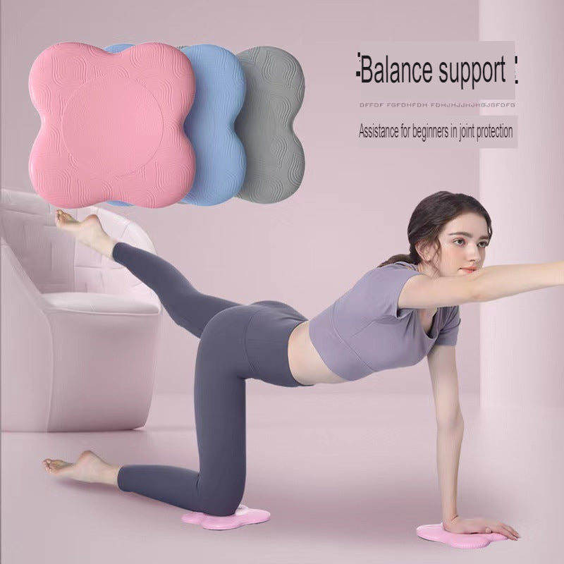 Yoga kneeling mat support knee pad kneeling pad TPE thickened non-slip flat support sports joint protection pad