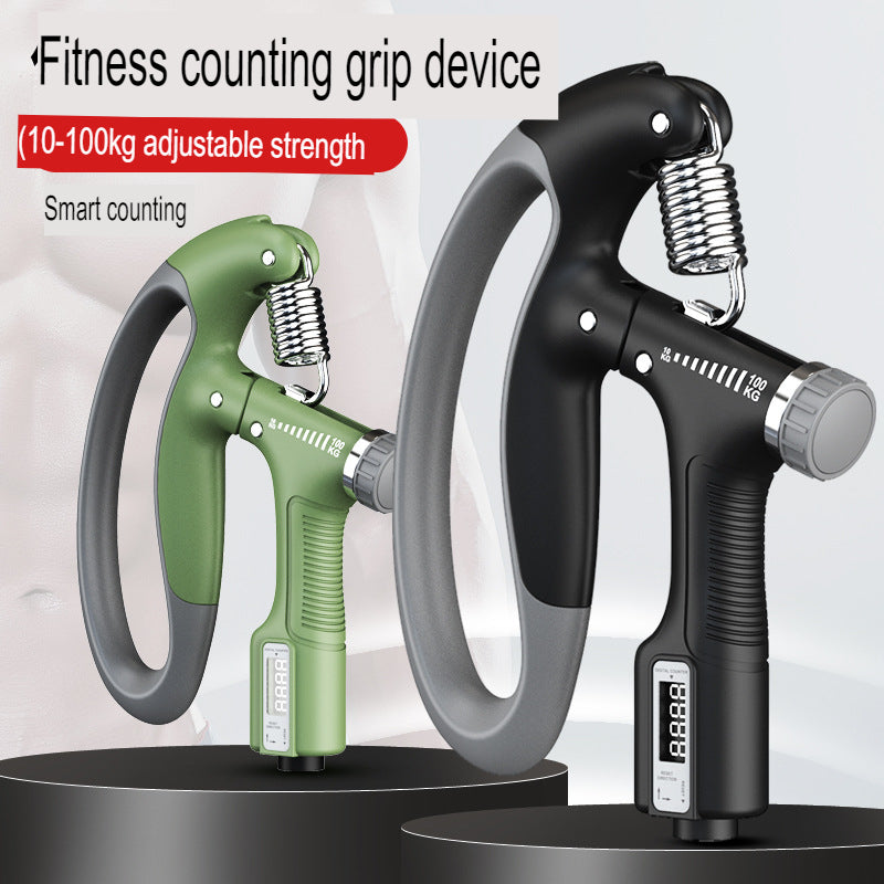 Counting Grip Strength Device For Men, Professional Hand Training, Adjustable Electronic Arm Muscle Training 10-100kg