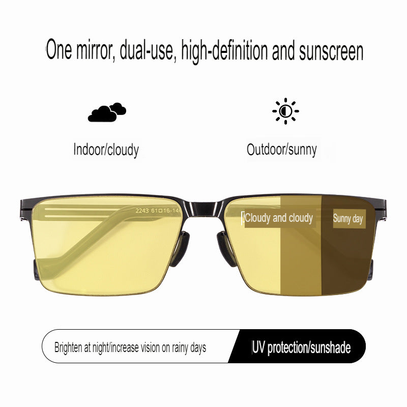 Same Style Night Vision Goggles, Uv Photochromic Sunglasses, Day And Night Anti-Uv Sunglasses