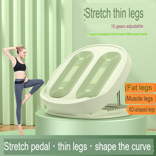 Folding Stretching Inclined Pedal Gear Adjustment Stretching Fitness Equipment Calf Muscle Massage Magnet Stretching Board