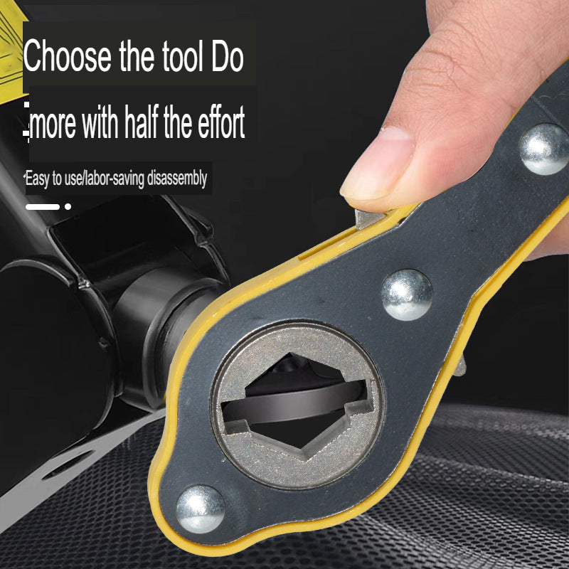 Jack Labor-Saving Wrench Car Tire Rocker Repair Universal Tool Manual Ratchet Wrench