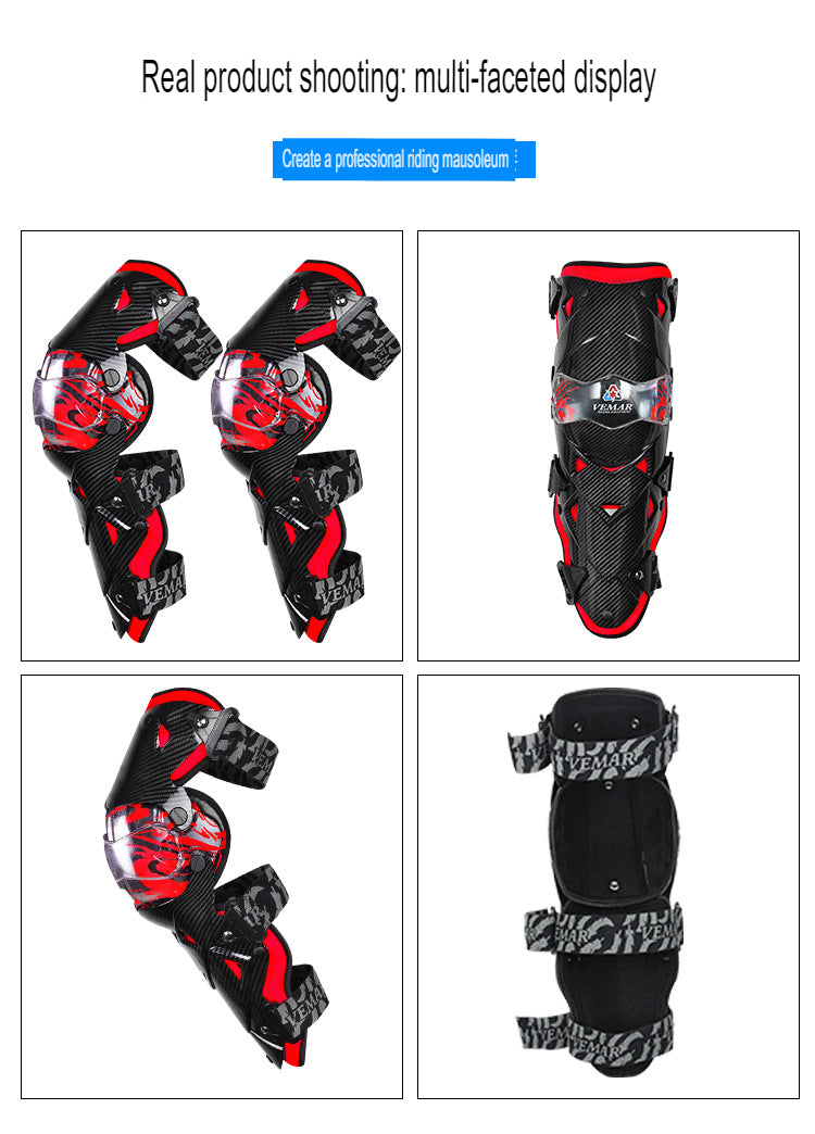 Motorcycle Knee Pads And Elbow Pads, Four-Season Anti-Fall And Wind Protection For Men And Women