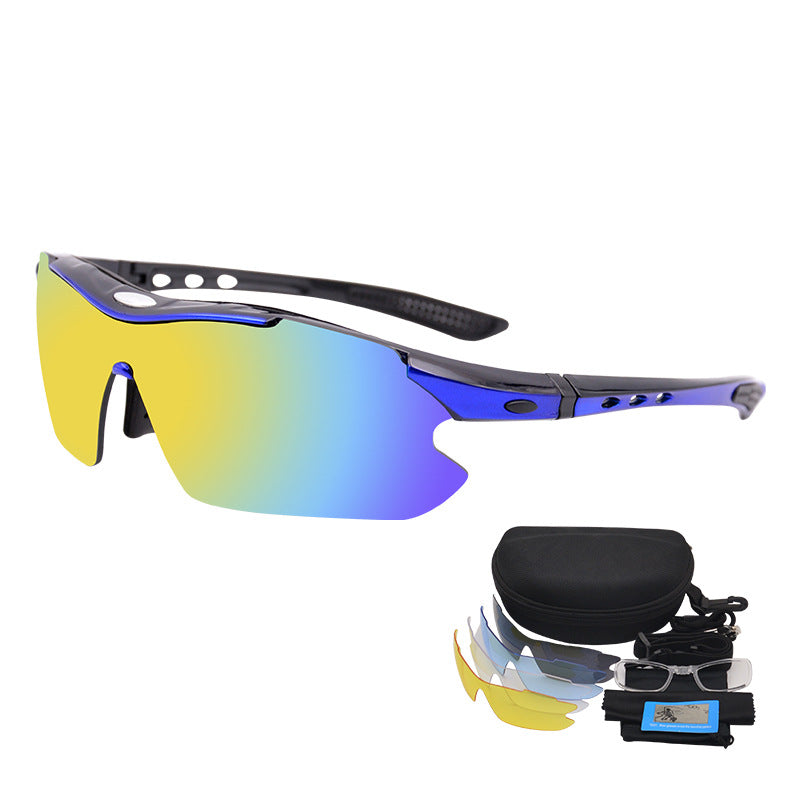 Cycling Glasses, Polarized Fishing Glasses, Mountain Bike Windproof Glasses, Sunglasses