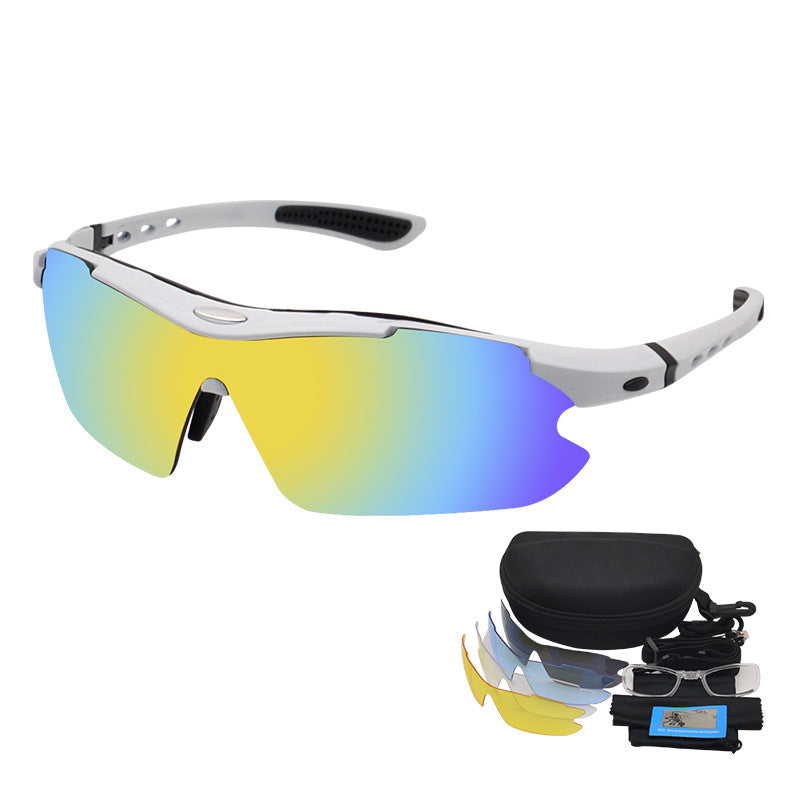 Cycling Glasses, Polarized Fishing Glasses, Mountain Bike Windproof Glasses, Sunglasses