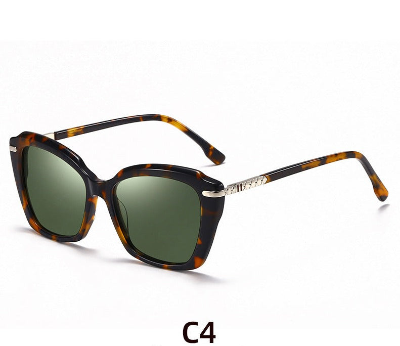 Cross-border trend large-frame men's sunglasses personalized driving sunshade polarized sunglasses for women