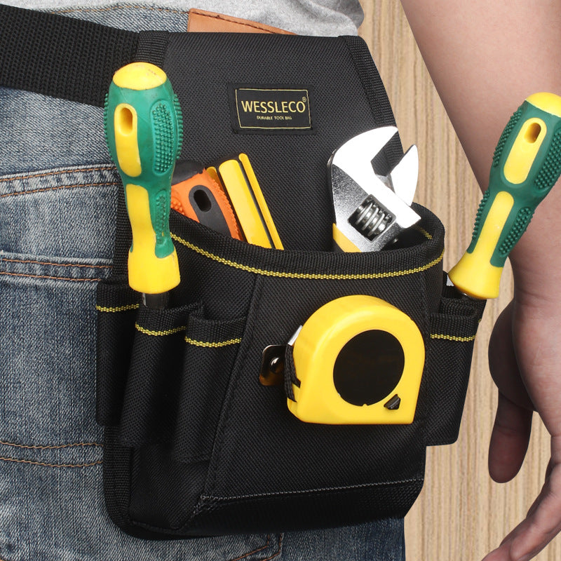 Electrician Bag Multifunctional Household Electrician Tool Bag Portable Tool Belt Bag Five