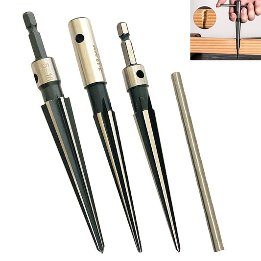 Hand Taper Reamer Hand Electric Drill Drilling Countersunk Head Chamfering Reamer Tool