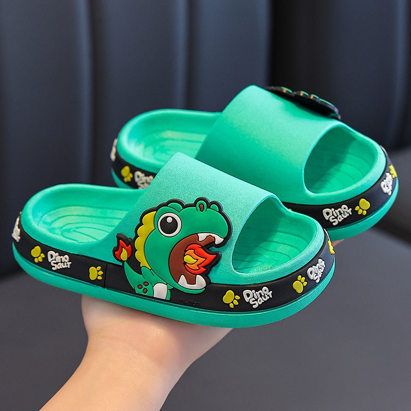 Children, girls, parent-child cartoon slippers, full of cuteness, soft, wear-resistant, non-slip, bathing slippers