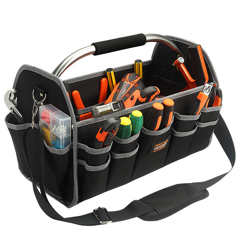 Tool Box Large Capacity Wear-Resistant Portable Electrician Tool Storage Box Multifunctional Hardware Tool Box