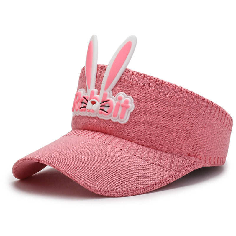 Children's Hat Girls New Sun Protection Sun Hat 2023 Cute Summer Sun Protection Hat Outdoor UV Empty Top Hat