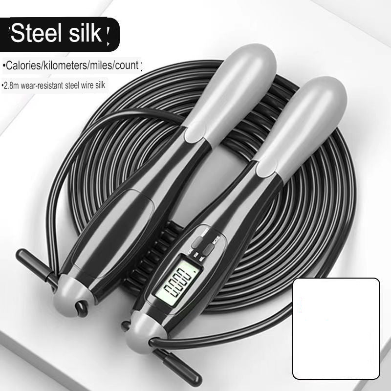 Counting skipping rope, fitness and weight loss professional rope, cordless sports fat burning and slimming, for adults, children and students, special for high school entrance examination