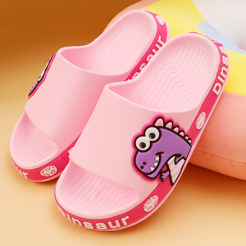 New children's slippers, non-slip, wear-resistant, soft-soled, cute cartoon baby men's and women's small and medium-sized slippers