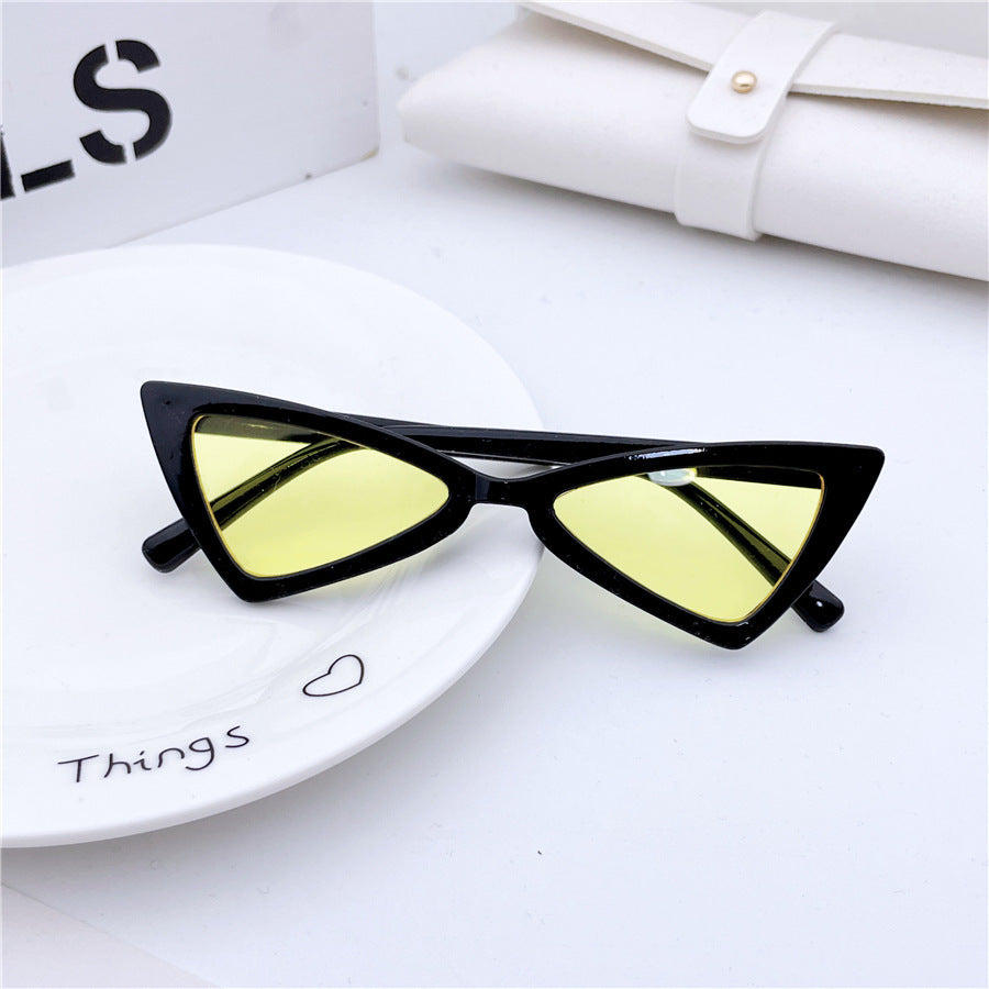 children's sunglasses for boys and girls, cool and trendy sunglasses, girls' anti-UV sun visors, trendy