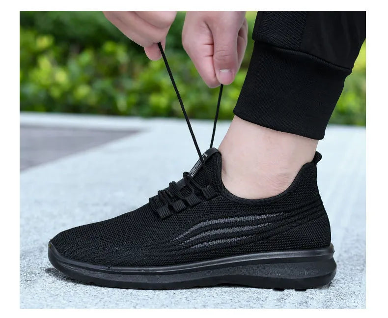 Men Summer Sneakers Lightweight Tennis Sneakers Soft Mesh Casual Outdoor Anti-Slip Shoes - MS50306