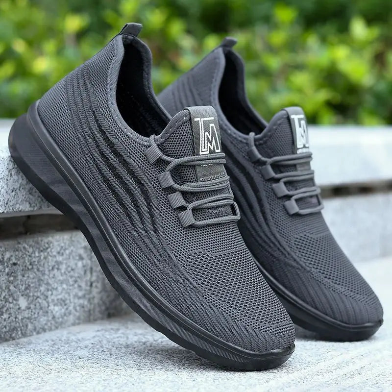 Men Summer Sneakers Lightweight Tennis Sneakers Soft Mesh Casual Outdoor Anti-Slip Shoes - MS50306