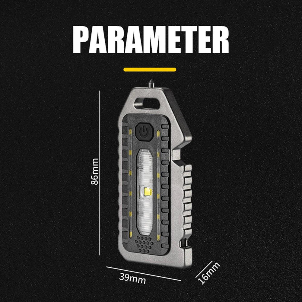 Ultra-Small Mini Led Light-Emitting Small Flashlight Keychain Light Strong Light Ultra-Light Portable Flashlight
