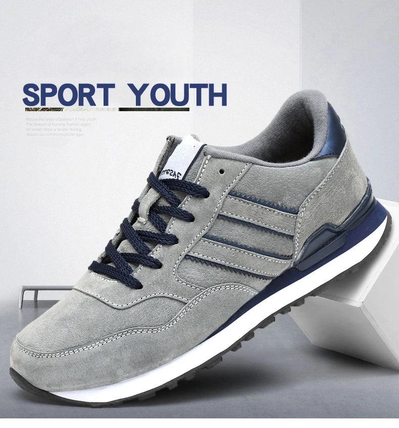 Men's Casual Simple Shoes Lightweight Breathable Fashion Anti-collision Cushioning Wear-resistant Non-slip Shoes - MS50308