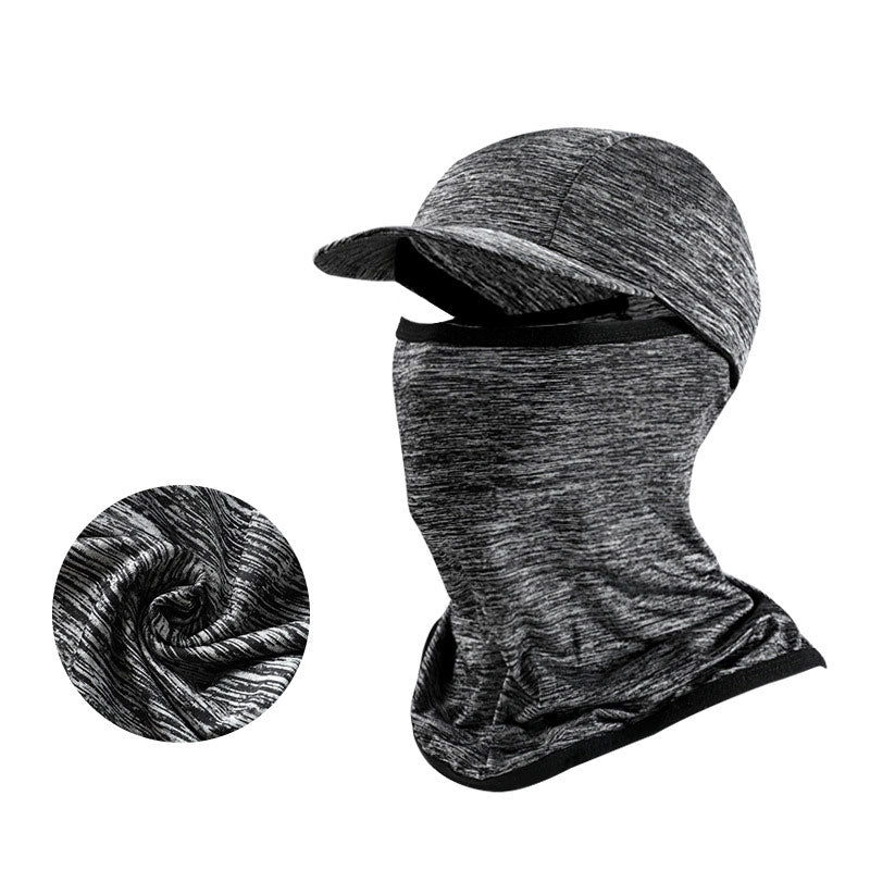 Ice Silk Hood For Men, Windproof And Sun Protection, Motorcycle Hood, Full Face Mask, Windproof Riding Neck Scarf For Women